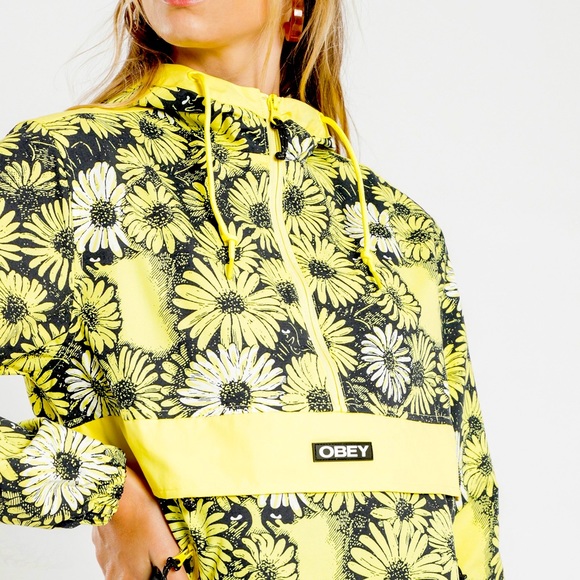 🌼OBEY DAISY ANORAK JACKET🌼 - Picture 3 of 3